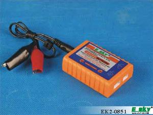 EK2-0851CARICABATTERIA-BILANCIATORE PER 2-3 BATTERIE LIPO FINO A 2000MAH