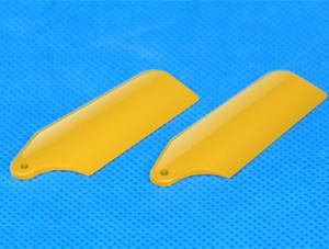 EK1-0502  PLASTIC TAIL BLADE YELLOW