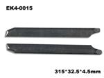 EK4-0015 BELT CP CARBON FIBER MAIN BLADE 315MM