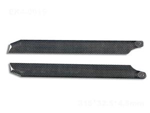 EK4-0005CARBON FIBRE   MAIN BLADE 275MM