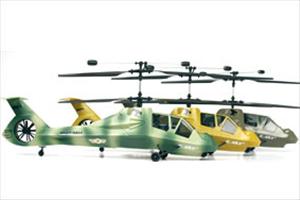  EK1H-E035 CO-COMANCHE, CAMOUFLAGE COLOR: RTF ESKY COAXIAL HELICOPTER